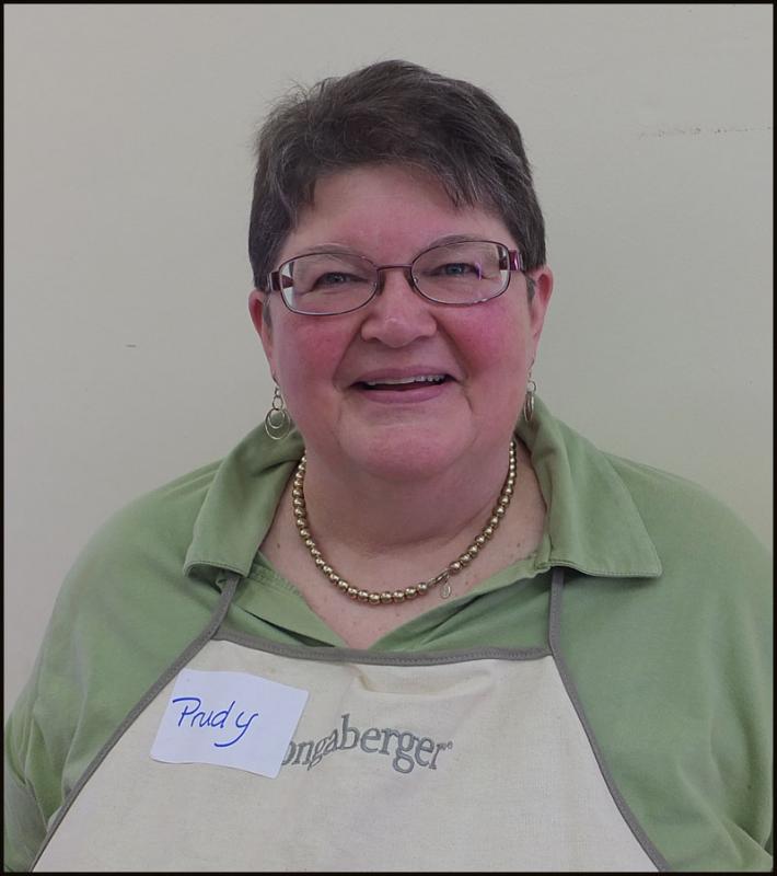 Prudy Netzog, coordinator of the Thomaston Thanksgiving Dinner.