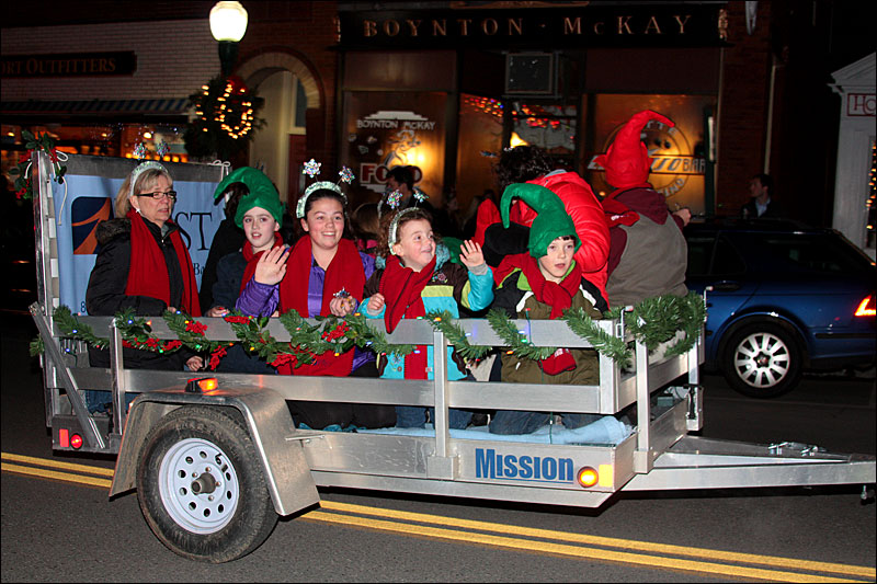 A parade through Camden for Christmas by the Sea PenBay Pilot