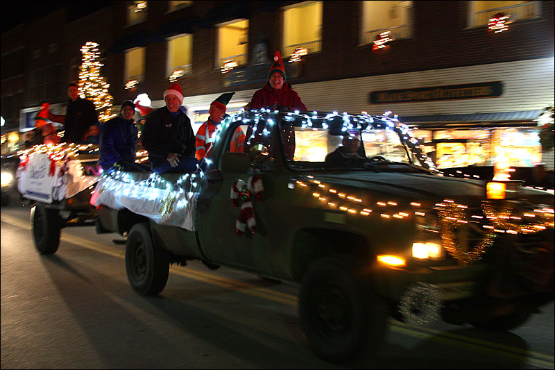 A parade through Camden for Christmas by the Sea PenBay Pilot