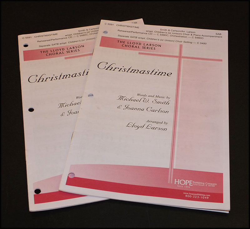 The musical score.