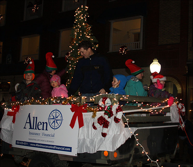 A parade through Camden for Christmas by the Sea PenBay Pilot