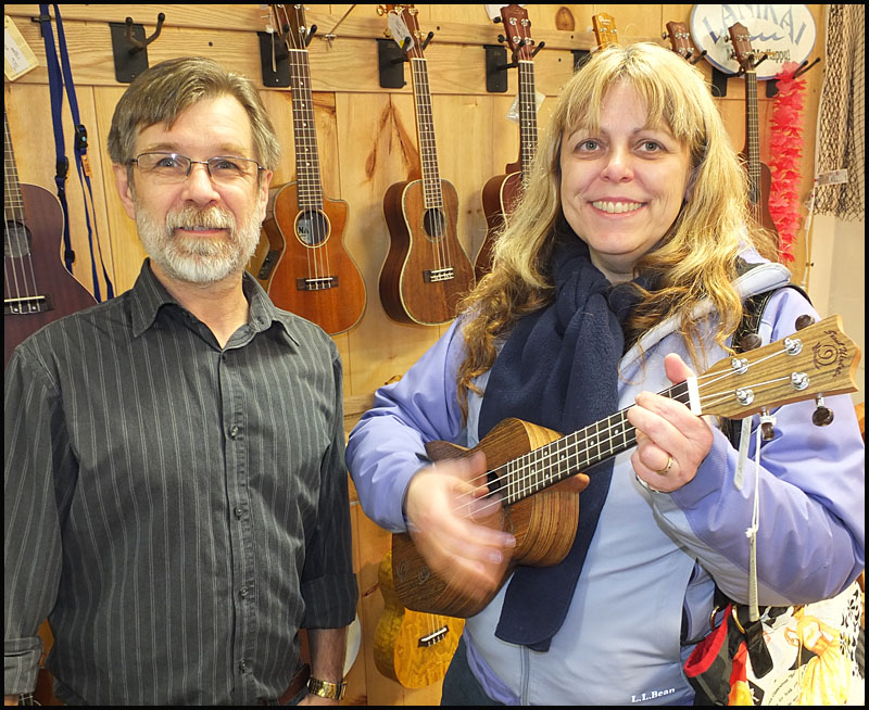 Dean Filbrick and Cathy Nelligaen, both of Bangor.