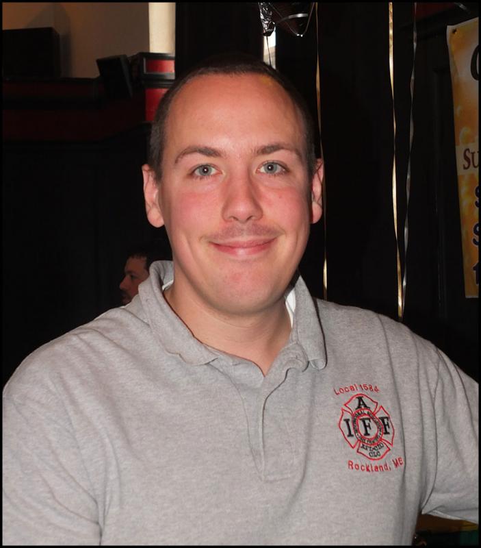 Rockland firefighter Carl Anderson is also organizer of the Chili Chowder Challenge. (Photo by Chris Wolf)