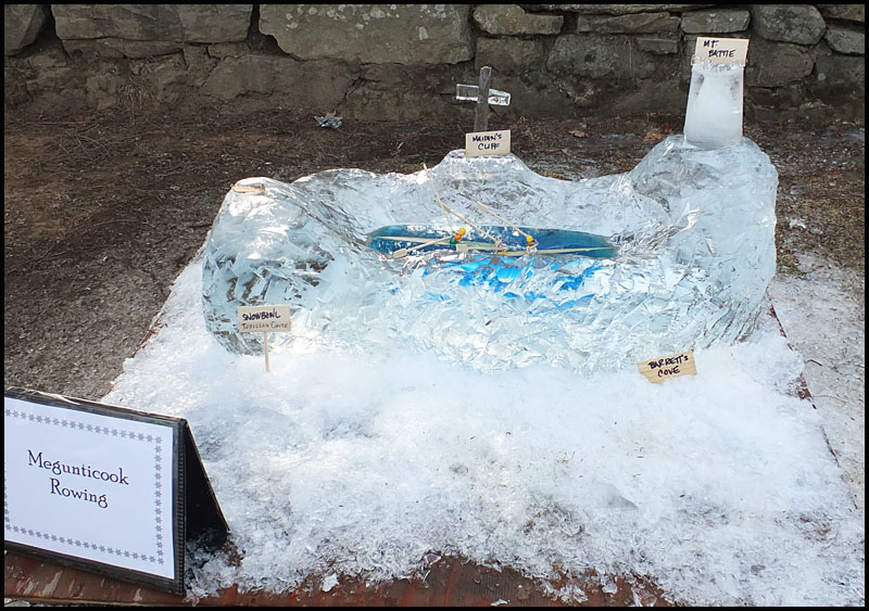 Megunticook Rowing’s entry. (Photo by Chris Wolf)
