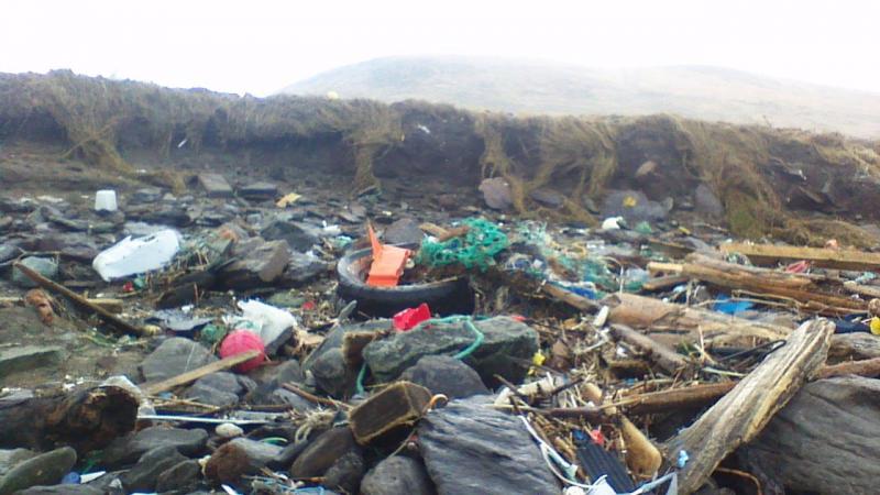 After an early February storm hit the Ireland coastline. (Photo courtesy Rosemary Hill)