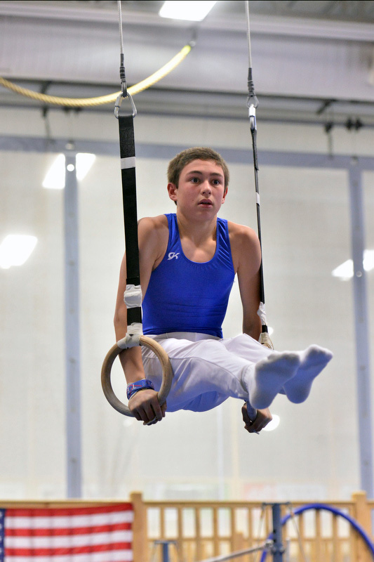 Photos from the North Atlantic Gymnastic Academy boys meet Sunday, March 2 at the Pen Bay YMCA in Rockport. (Photo by Ron Hawkes)