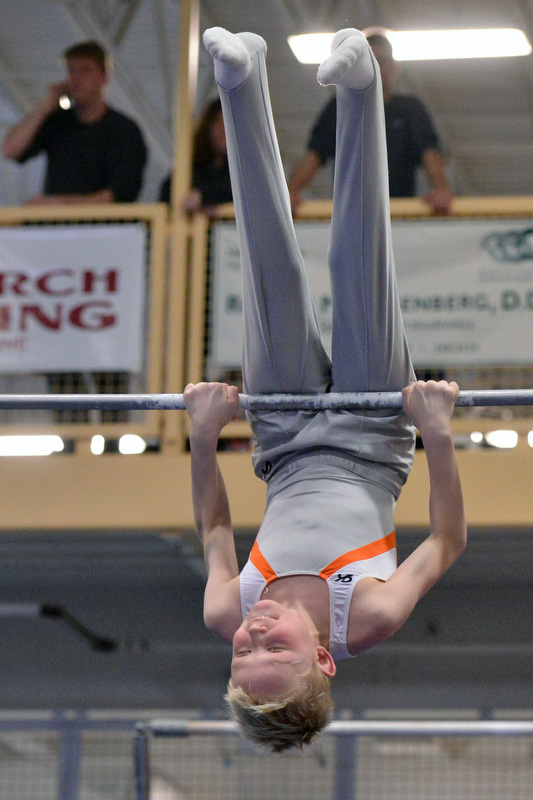 Photos from the North Atlantic Gymnastic Academy boys meet Sunday, March 2 at the Pen Bay YMCA in Rockport. (Photo by Ron Hawkes)