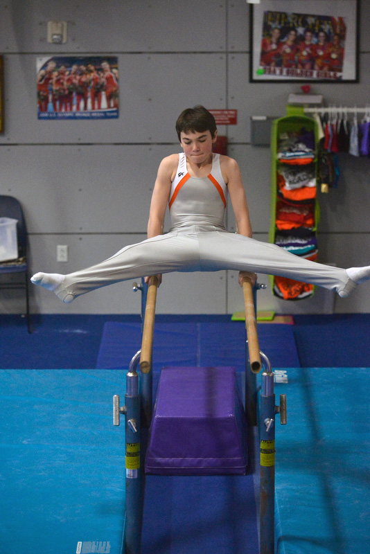 Photos from the North Atlantic Gymnastic Academy boys meet Sunday, March 2 at the Pen Bay YMCA in Rockport. (Photo by Ron Hawkes)