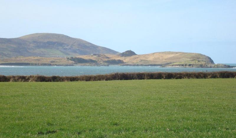 Beginish Island and Valentia Island, in County Kerry, Ireland, where Rosemary Hill explores the shoreline, connecting sea treasure and trash with real people across the ocean. (Photo courtesy Rosemary Hill)
