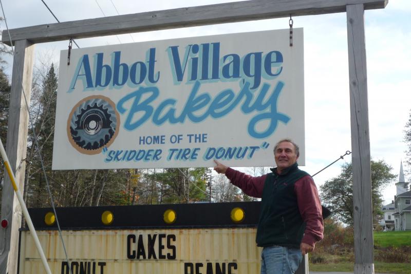 Ron Joseph at the Abbot Village Bakery.