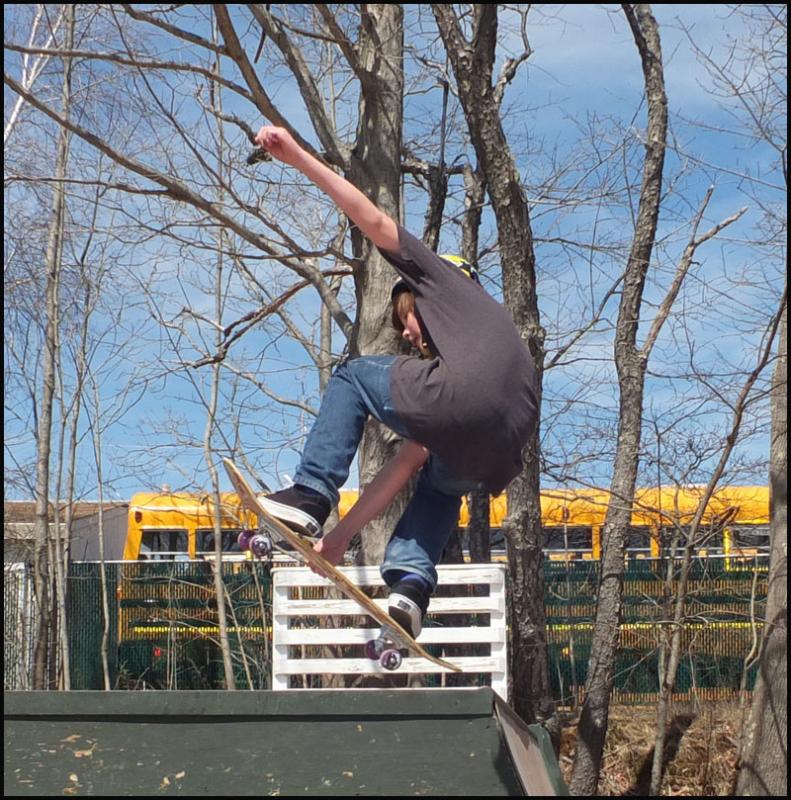 Don Aviles gets some serious air.