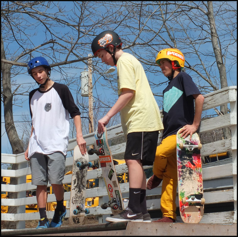 Connor O’Gwer, Neal Penney and Jessy Fraser