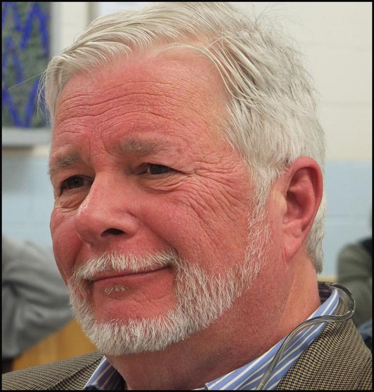 Tom Ingraham, interim principal at C-RMS. (Photo by Chris Wolf)
