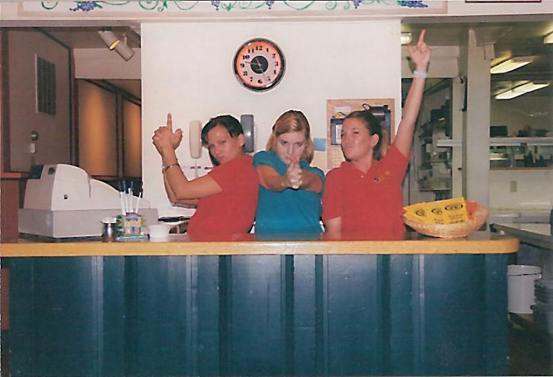 Remember Zaddik’s Pizza in Camden? If you ordered a to-go pizza, likely the fun staff there kept you entertained while waiting. (Photo courtesy Hillary Bousam)