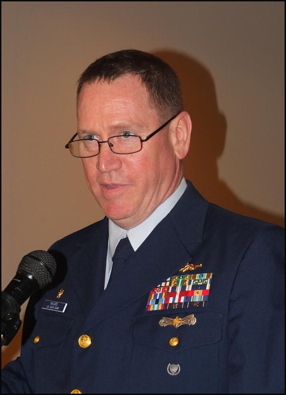 John Huard, commanding officer of the cutter Abbie Burgess.