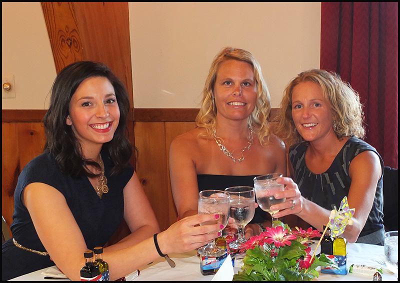 From left, Julia Ramirez, Heather Deane and Amy Clark.