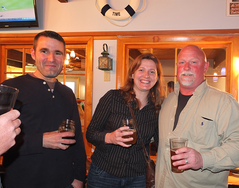 Tommy Moitoso, Meagan Banahan and Clayton Smith. (Photo by Chris Wolf)
