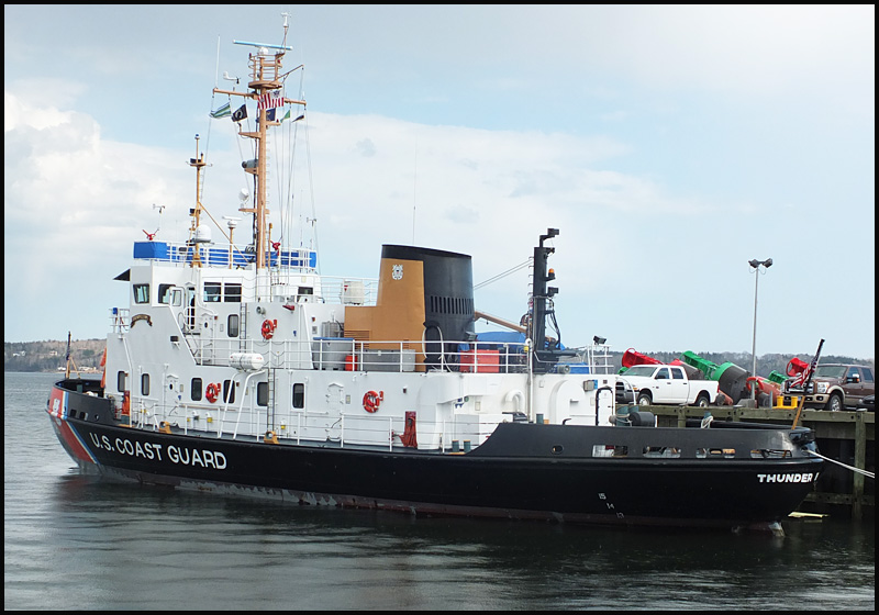 U.S. Coast Guard cutter Thunder Bay.