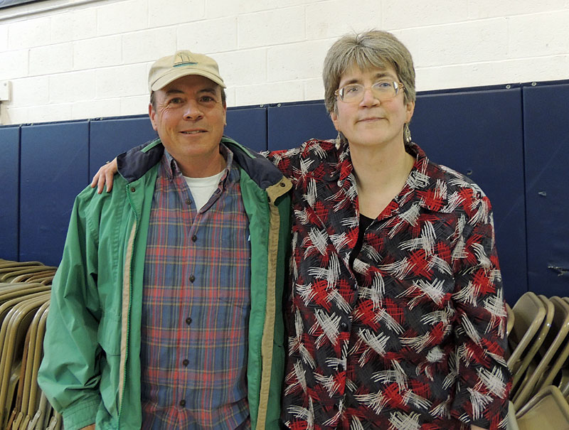 Skip and Beth Gifford. Beth Gifford is executive director of Literacy Volunteers of Midcoast Maine.