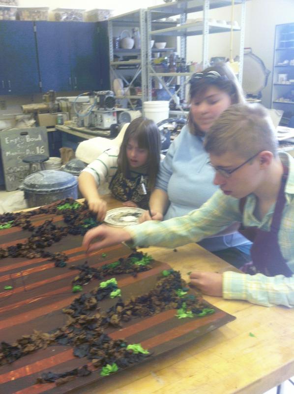 Katie Kunn, Sam Campbell and Alex Jurek. (Photo courtesy Russell Kahn)