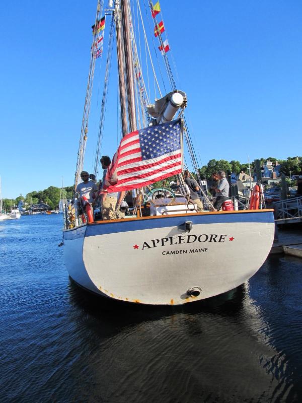 Once the Appledore has arrived, it feels like summer has officially arrived. (Photo by Kay Stephens)