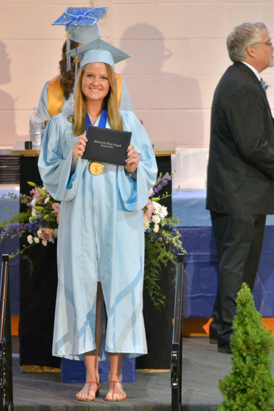 Olivia Mae Hooper, National Honor Society 2013. (Photo by Ron Hawkes)