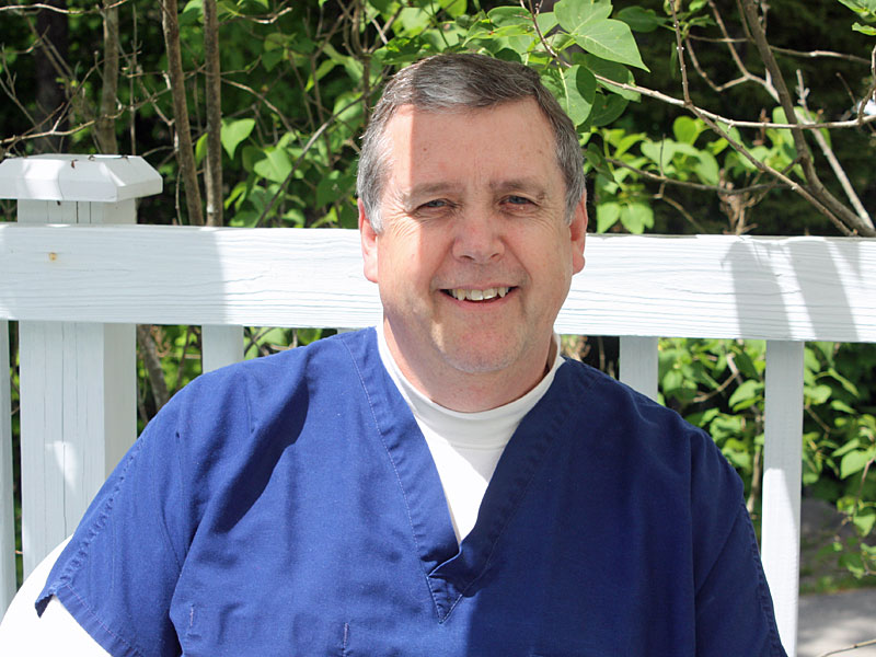 Dr. Philip Higgins, DMD, has been in private practice in the Midcoast for nearly 34 years, but he’s also been very active in the fostering and education of new dentists in Maine, while also providing oral health services to low-income Maine residents and those with special needs . (Photo by Holly S. Edwards)