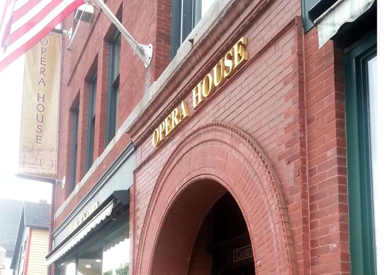 The Camden Opera House celebrates it’s 120th anniversary through the summer and fall. (Photo by Ari Salas)