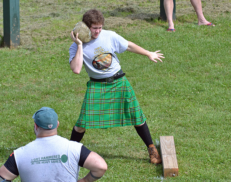 Feats of strength on show Sunday at the Highland Heavy Games in Belfast ...
