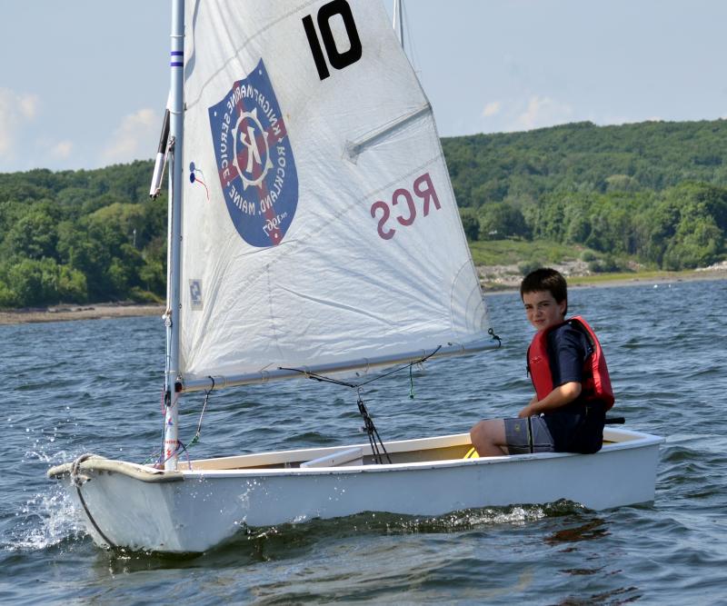 Rockland Community Sailing prepares for the 2014 Red Jacket Youth Sailing Regatta. (Photo by George Harvey)