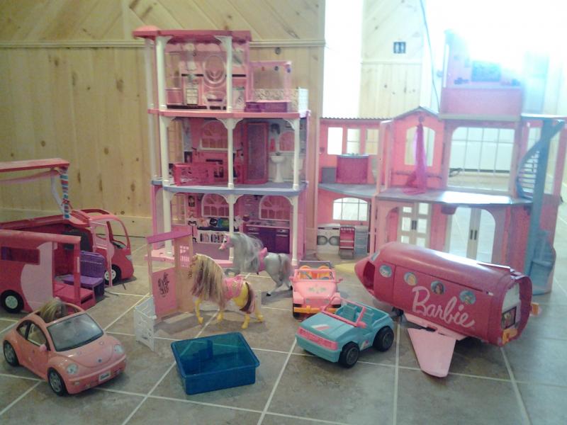 barbie houses for sale