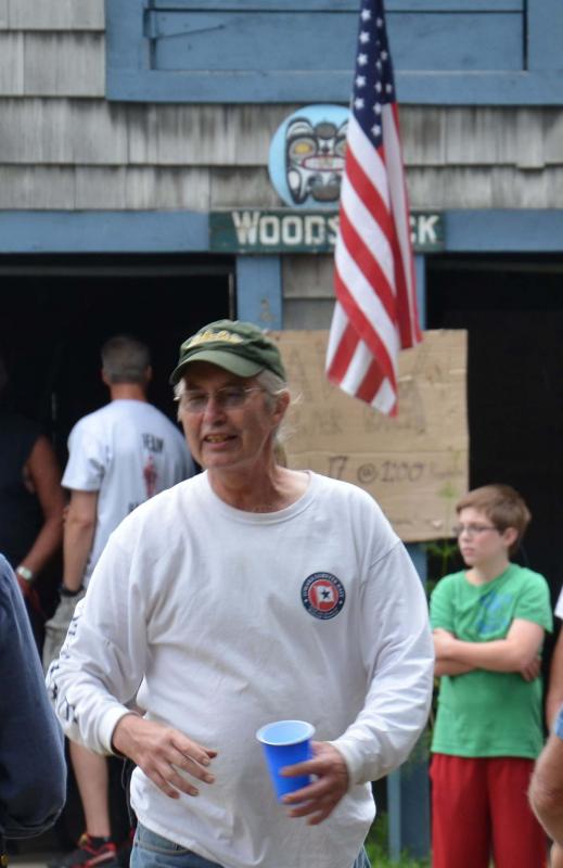 Race host Greg Boetsch. (Photo by Lynda Clancy)