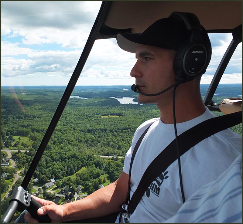 Pilot and owner of Acadian Seaplane Keith Deschambeault