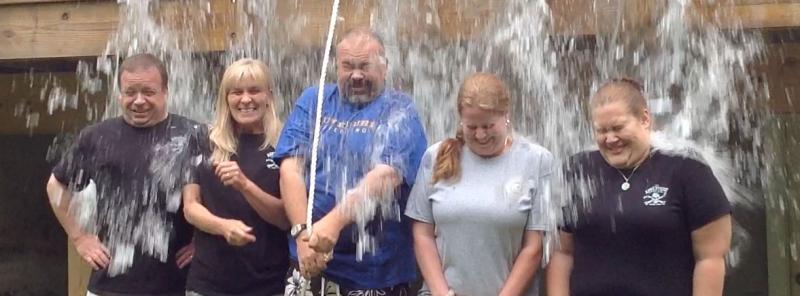Adventure Advertising crew takes the challenge. (Photo courtesy Adventure Advertising.)