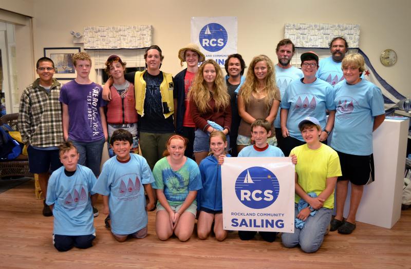 Back row, from left,: Aidan Gordan, Zac Jackson, Parker Stuart, Nick Stuart, Marley O’Neil, Isabel Crane, Devon Gordon, Louisa Crane, John Blodgett, Tricia Towey, Dale Young, Ben MacWilliams.
Front row, from left,:Josh Jackomino, Takuma Steinberger, Nadie King, Margaret Richmond, Andy Bird, Hannah Chase. (Courtesy Michael O’Neil)