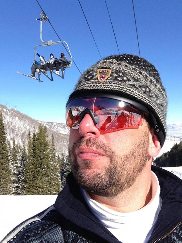 A photo of a person wearing the military version of Orion eyewear. (Photo coutesy John Galley)