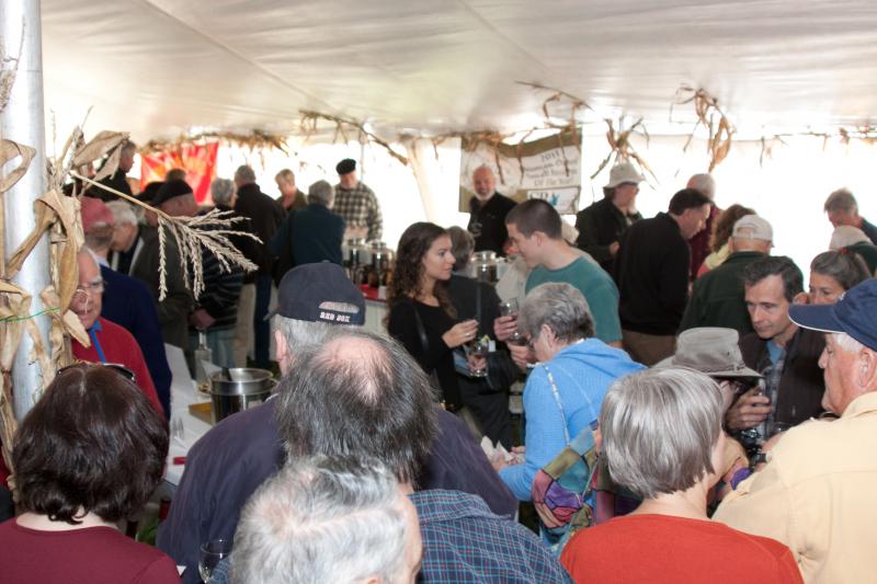 Guests and vendors at the 2013 Taste of Thomaston. (Photo courtesy Bradley Boyd.)