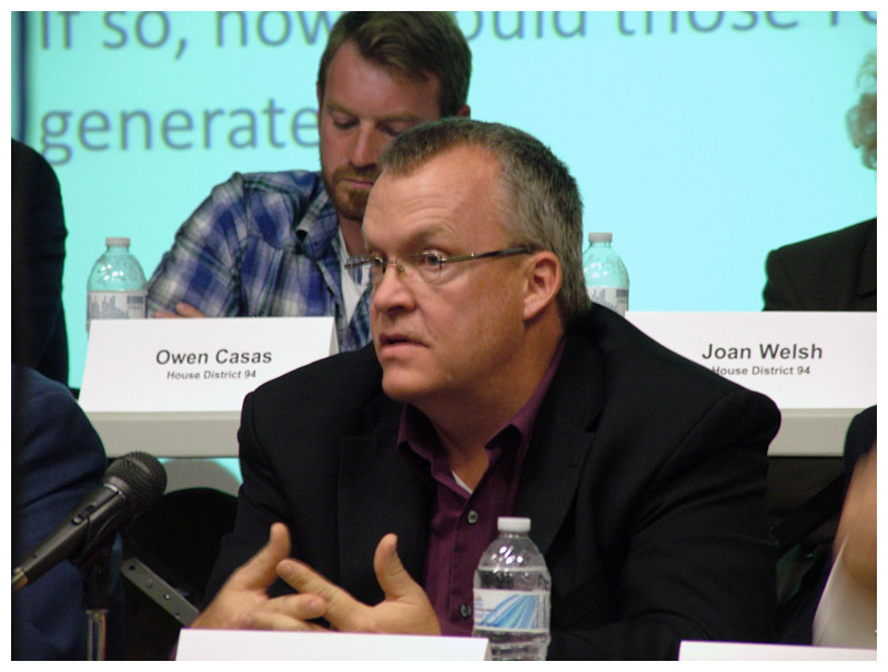 Two-term Republican Rep. James Gillway of Searsport. (Photo by Ethan Andrews)