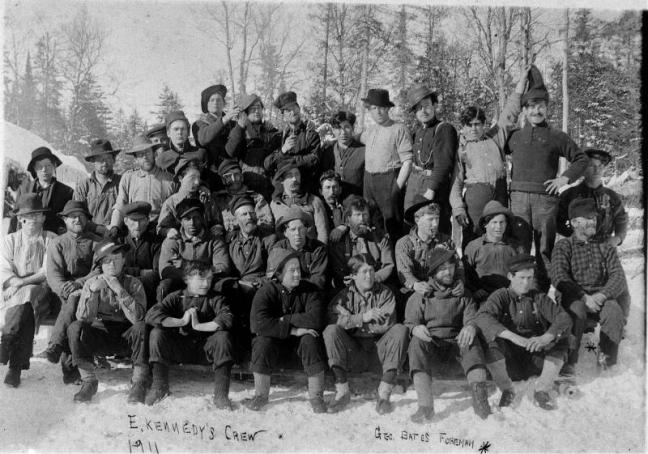 Maine lumberjacks and river drivers, the original lumbersexuals. ‘In The Blood’ plays at the Strand on Thursday.