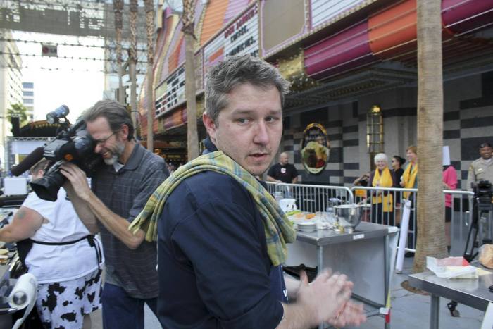 Malcolm Bedeel was in Las Vegas last week competing for the "Sandwich" category of the World Food Championships. (Photo courtesy of ‘Wich Please)