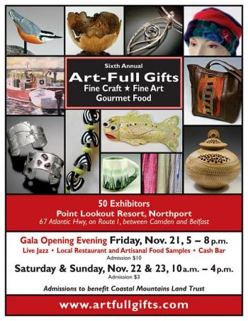 Art-Full Gifts Fine Craft, Fine Art, & Gourmet Food Show all weekend at Point Lookout