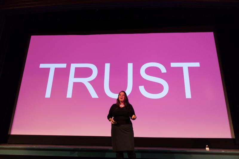 The theme of this year’s Juice Conference was about inspiring trust. (Photo courtesy Mark Dawson)