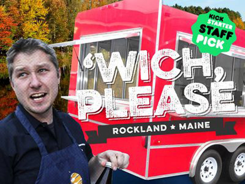 ‘Wich Please food truck creator Malcolm Bedell will be coming home to set up in Rockland soon. (Photo courtesy of ‘Wich Please)