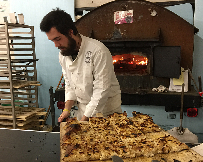 Portable pizza ovens make awesome pizza! (Photo by Holly S. Edwards)
