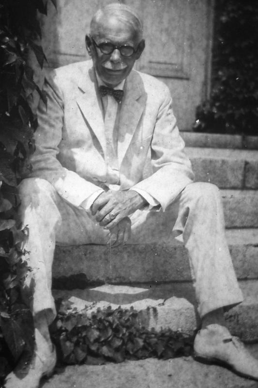 Thomas Arkle Clark, Dean of Men at the University of Illinois. (Photo courtesy archives of Univeristy of Illinois)