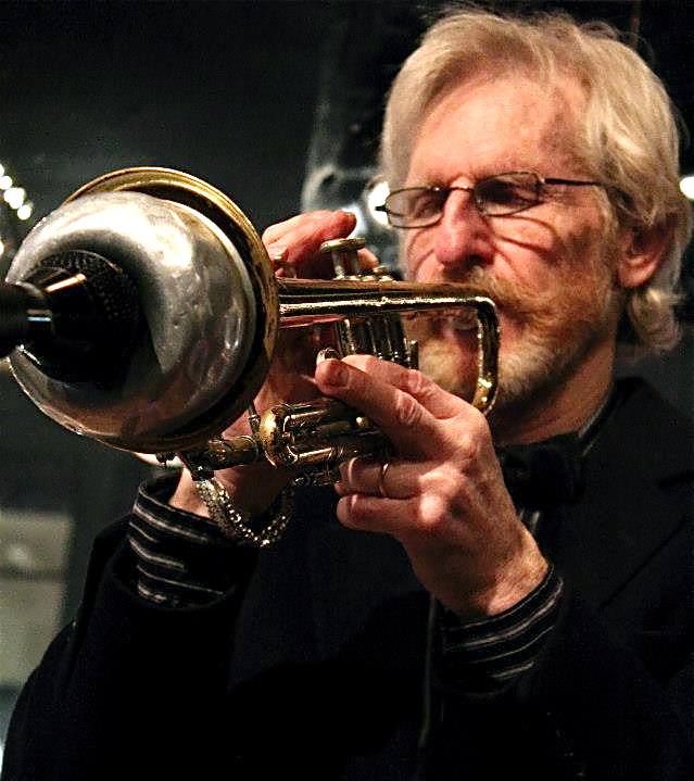 Mike Whitehead and friends jazz jam at the Highlands Coffee House in Thomaston on Sunday.