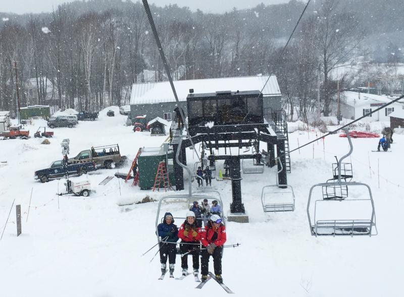 Moving up the hill. (Photo by Lynda Clancy)