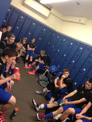 The Searsport boys. (Courtesy Searsport Vikings Basketball on Facebook).