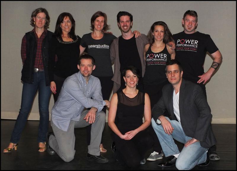Left to right back row: Polly Saltonstall, Betsy Kingsley, Heather Hearst, Steven Dons-Rogers, Kea Tesseyman and Owen Casas. Front row left to right: Christian Clayton, Jessica Libby and Ben Curtis.