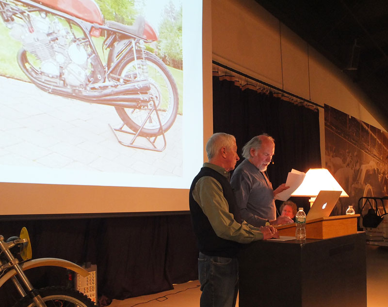 The program was presented as a multi-media presentation.
